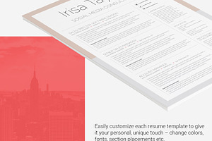 Resume Template Irisa