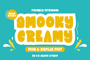 Smooky Creamy - Food & Display Font