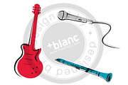 Musical instruments, an Illustration by mesblanc (Thumbnail 2 of 5)