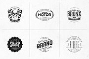 Retro Logo Templates V.03, a Branding & Logo Template by Easybrandz (Thumbnail 3 of 4)