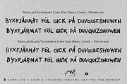 Lost & Forlorn – Complete, 4 fonts, a Font by dawnland (Thumbnail 3 of 5)