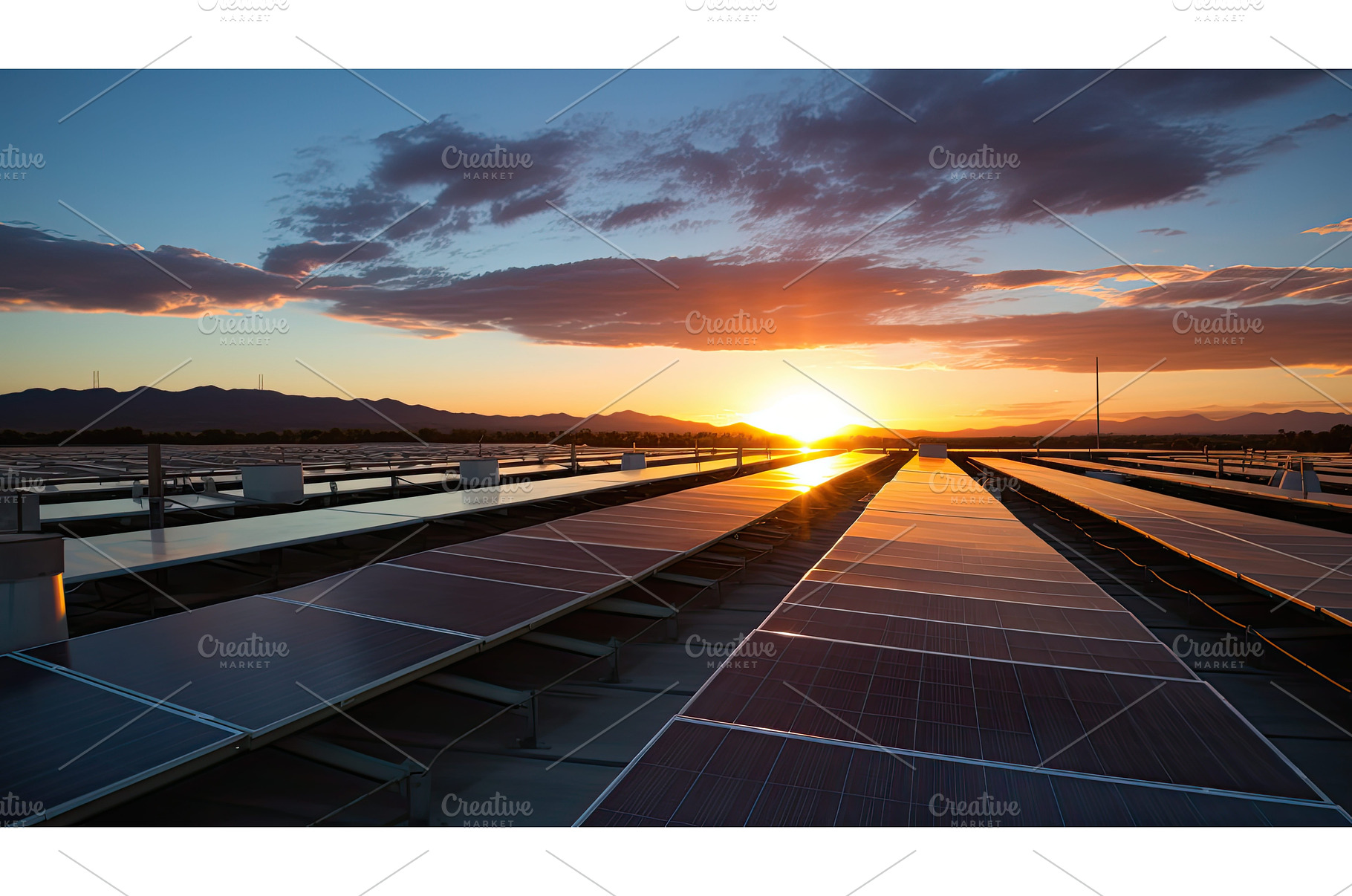 power solar panels sun ai generated, a Technology Photo by pikepicture