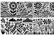 Vintage Fruits Folk Art, a Decorative Illustration by devastd (Thumbnail 16 of 27)