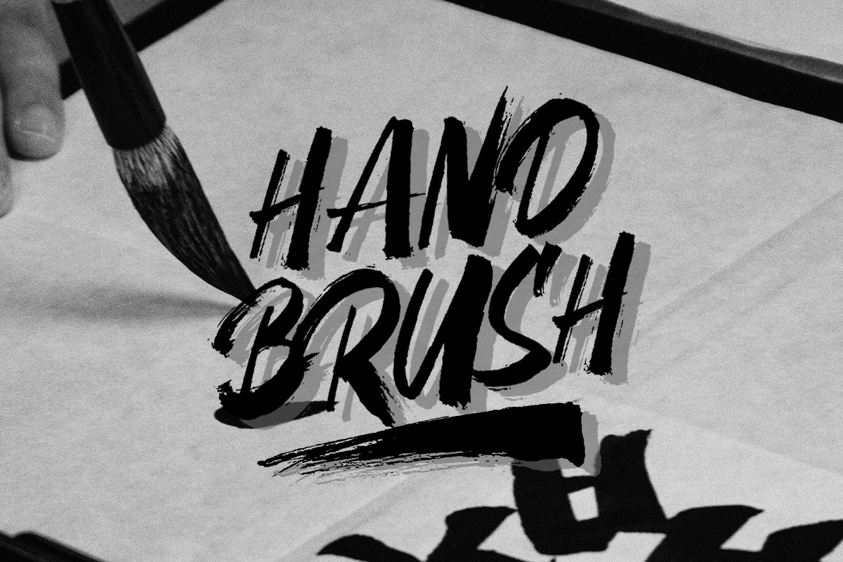 Black Sails | Hand Brush Font preview 2
