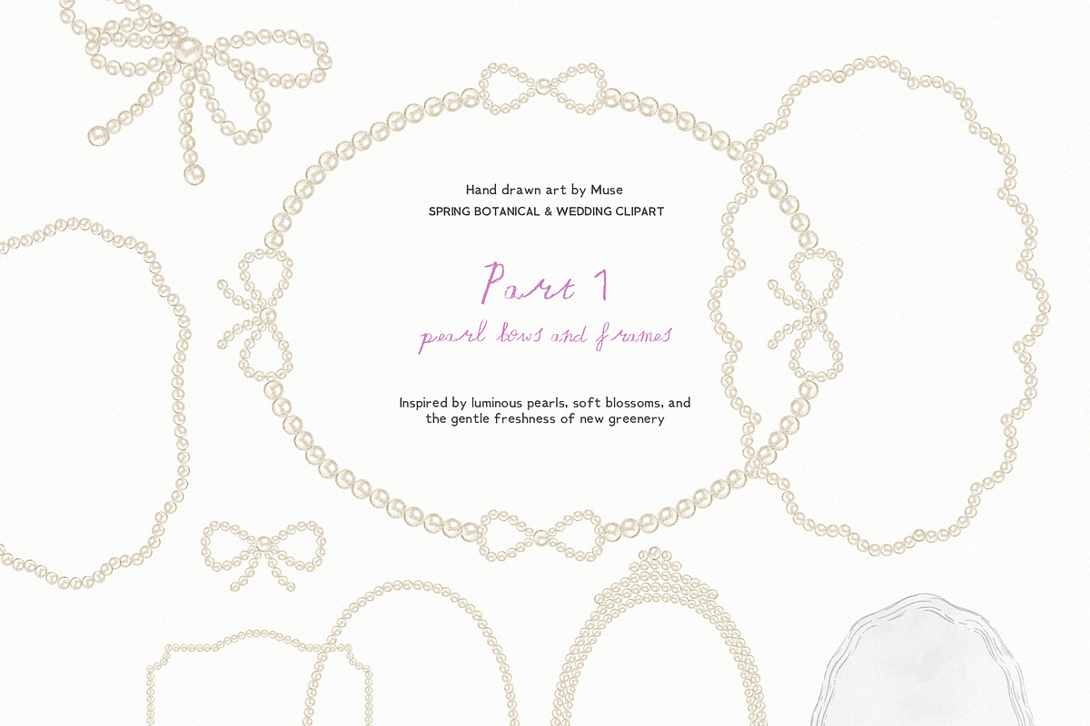 Éclat de Printemps Spring Clipart, a Decorative Illustration by Muse Artist (Photo 3 of 15)