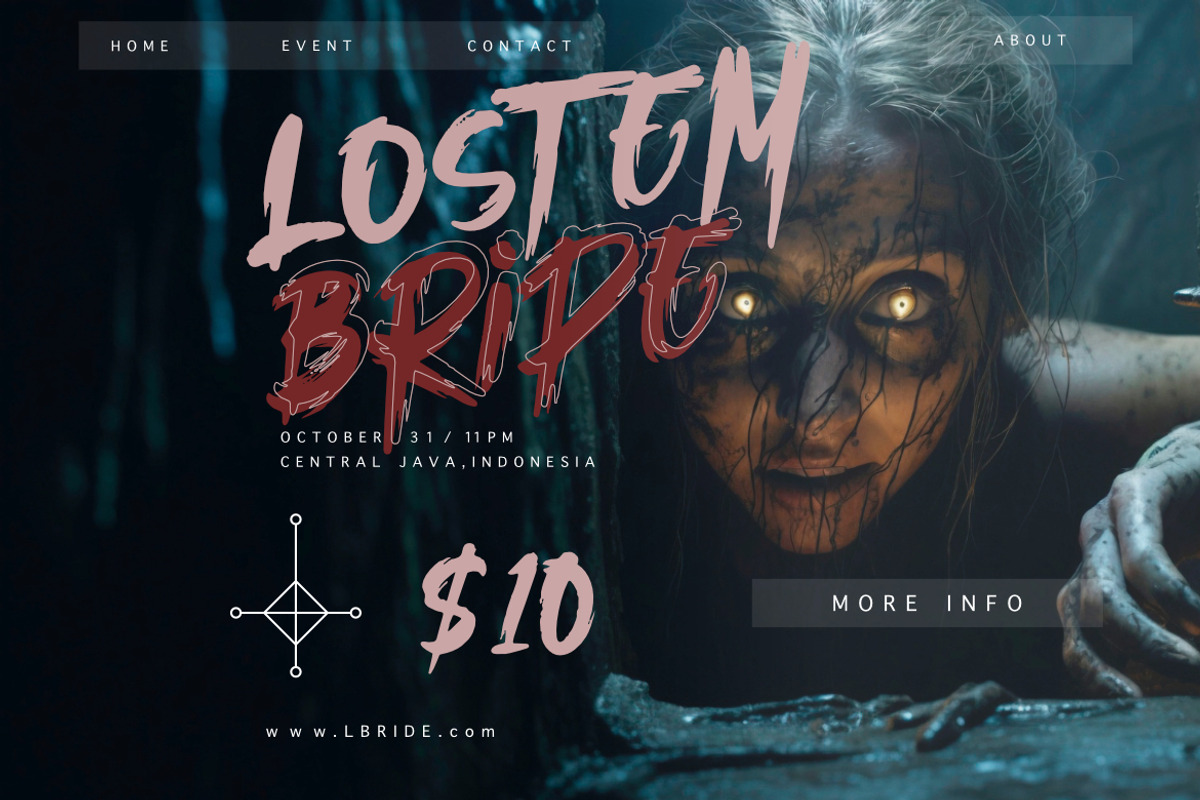 Miroter – Horror Brush Display Font, a Font by Bayuktx (Photo 3 of 8)