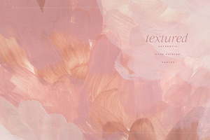 September Blush Abstract Backgrounds