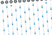 Calendar 2020 Vertical Design, a Stationery Template by WORAKAMON Design Studio (Thumbnail 2 of 3)
