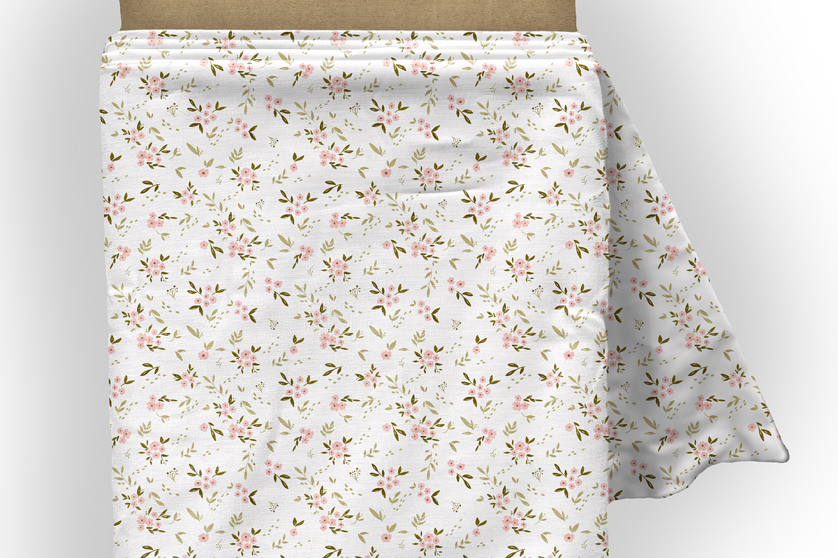 Watercolor Floral Seamless Pattern, a Pattern Graphic by OwlAndFern (Photo 9 of 11)