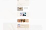Notebook Squarespace 7.1 Template, a Squarespace Template by Beliveart (Thumbnail 3 of 4)