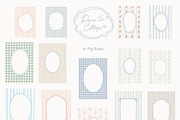 Cottagecore Clipart Frames Posters, a Decorative Illustration by whiteheartdesign (Thumbnail 7 of 21)