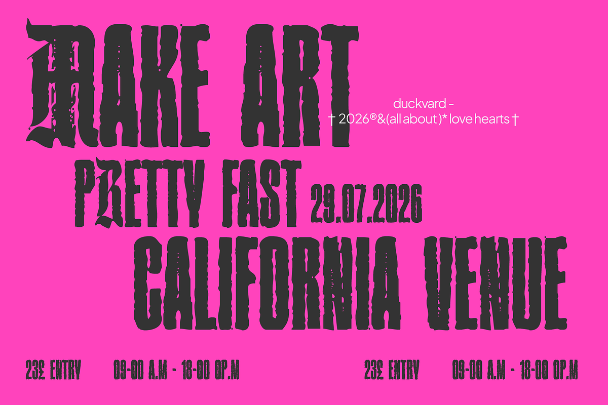 Duckvard | Blackletter Sans Display, a Blackletter Font by Jolicia Type (Photo 11 of 13)