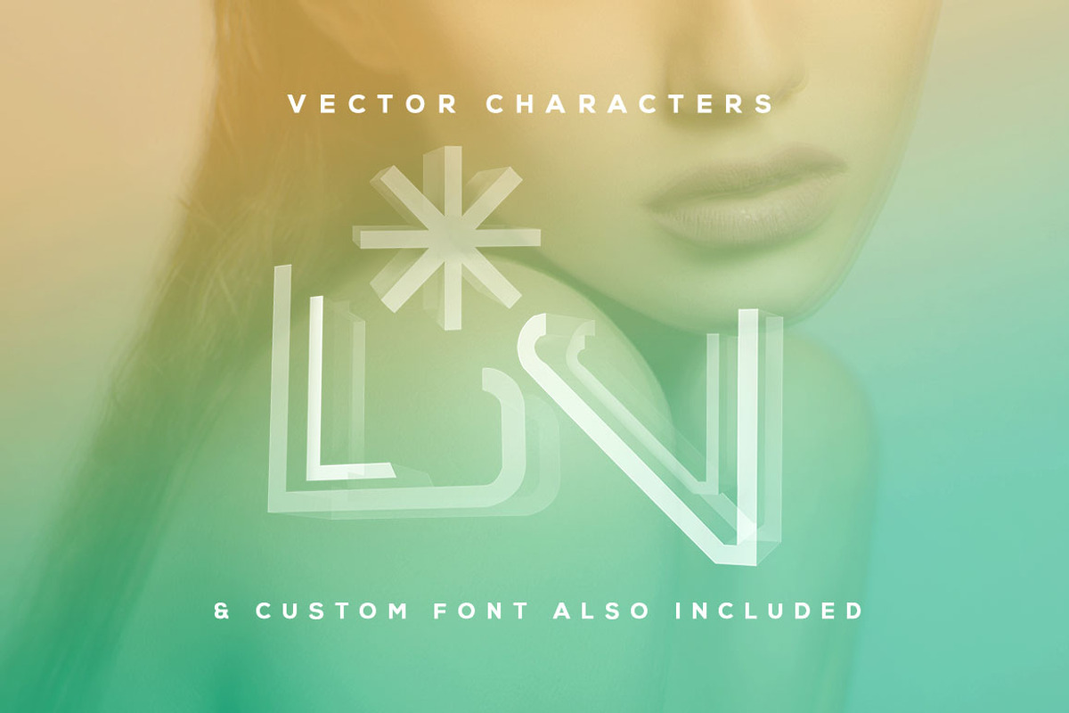 TRANST - 3D Lettering & Font preview 3