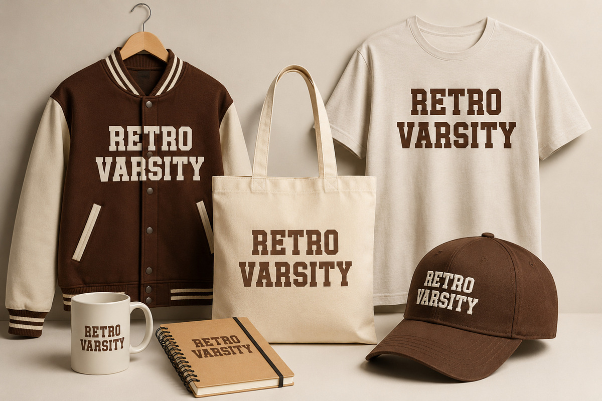 Baseball College – Varsity Sports, a Slab Serif Font by Limited.studio (Photo 2 of 5)