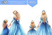 Mother’s Day clipart Mother daughter, a Person Illustration by VM PARTYS  BY TAIRUMA (Thumbnail 2 of 10)