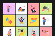 Animated People Celebrating, a Duotone Icon by Prosymbols (Thumbnail 7 of 11)