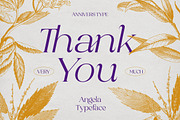 Angela - A Timeless & Elegant Serif, a Serif Font by Annivers Type (Thumbnail 11 of 11)