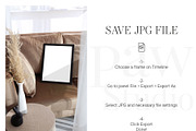 Video Photo Frame Mockup 3x4 Reel ao, an Advertising Mockup by PawMockups (Thumbnail 7 of 11)