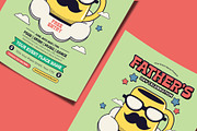Retro Father's Day Celebration Flyer, a Flyer Template by Tiptop Graphic (Thumbnail 3 of 5)