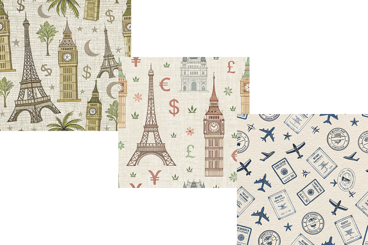 Global Scholar Seamless Pattern, a Pattern Graphic by FloridPrintables (Photo 6 of 12)