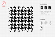 Houndstooth Pattern, a Pattern Graphic by Swatch Supply (Thumbnail 2 of 8)