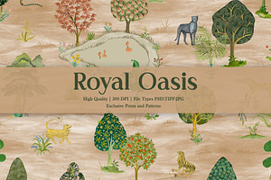 Royal Oasis Prints & Patterns
