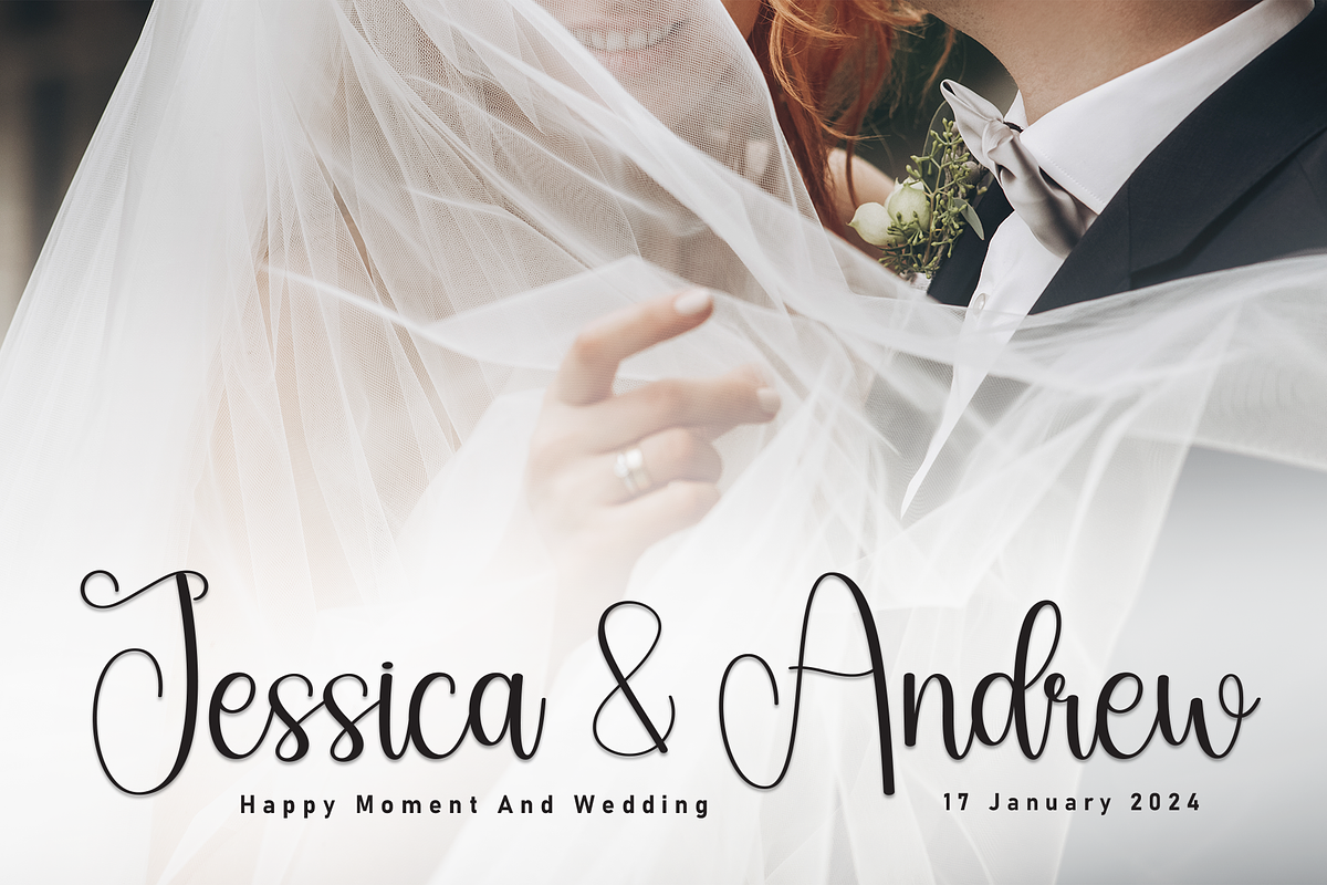Joyful | Script Font, a Handwritten Font by Scratchones (Photo 3 of 9)