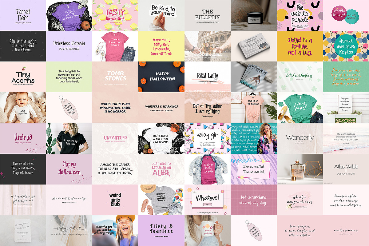 Handlettered Font Bundle, Volume 2, a Handwritten Font by Beck McCormick (Photo 14 of 15)