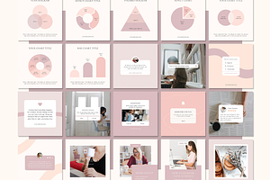 Blogger Instagram Template Canva