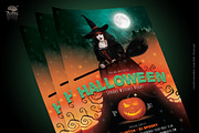 Halloween Witches Party Flyer, a Flyer Template by Ade Concept (Thumbnail 2 of 5)