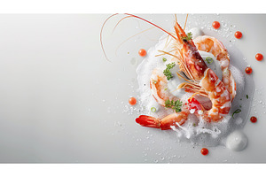 Elegant Seafood Dish Presentation, a Food & Drink Photo by Lermont51