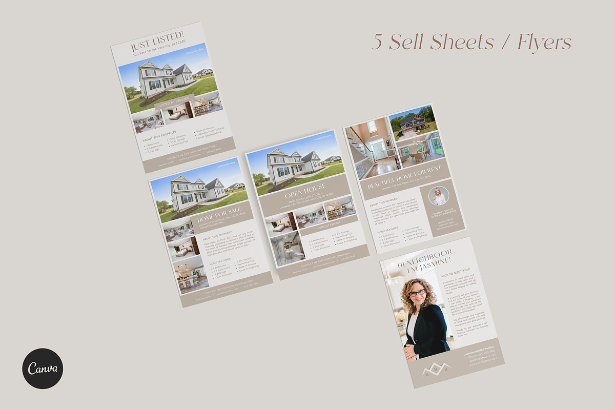Real Estate Marketing Bundle, a Social Media Template by Gebers Marketing & Design (Photo 6 of 12)