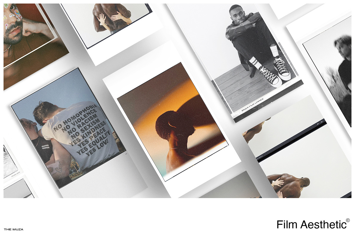 Film Aesthetic Instagram Templates, a Social Media Template by The Muza (Photo 2 of 11)