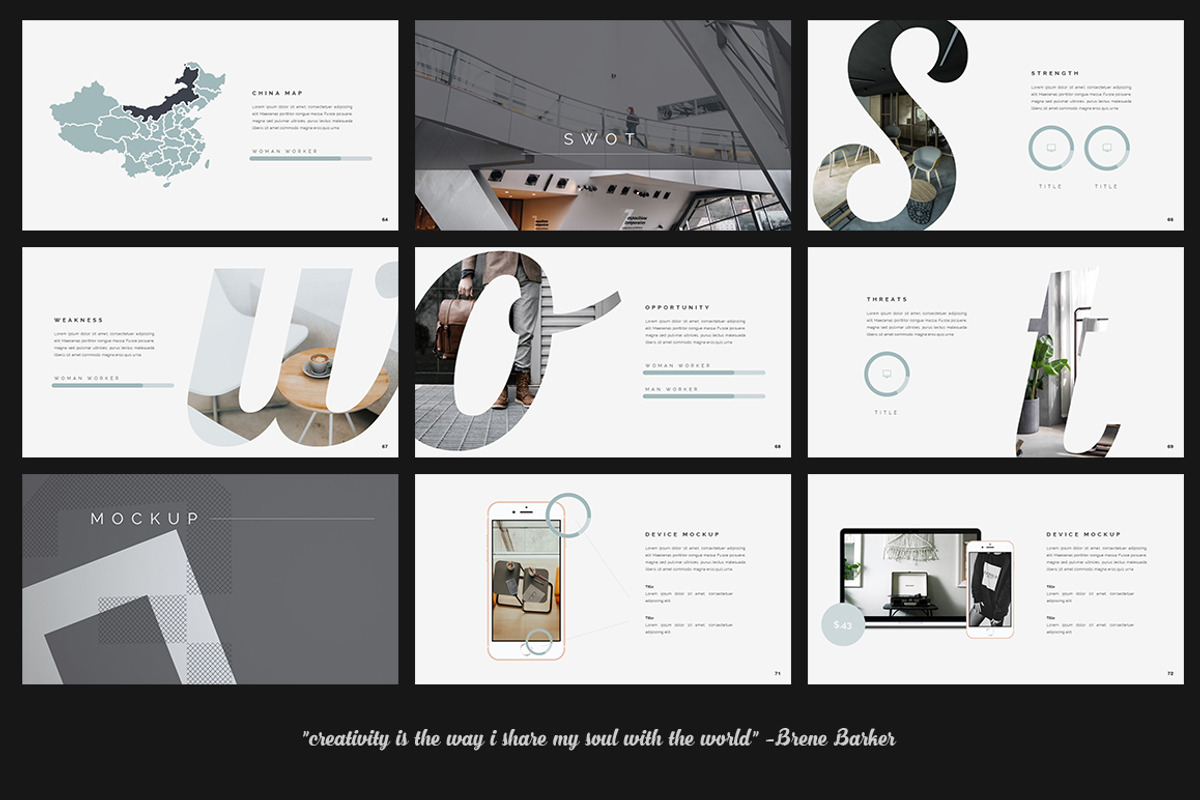 Clean - Creative Google Slides, a Presentation Template by desvibes (Photo 9 of 10)