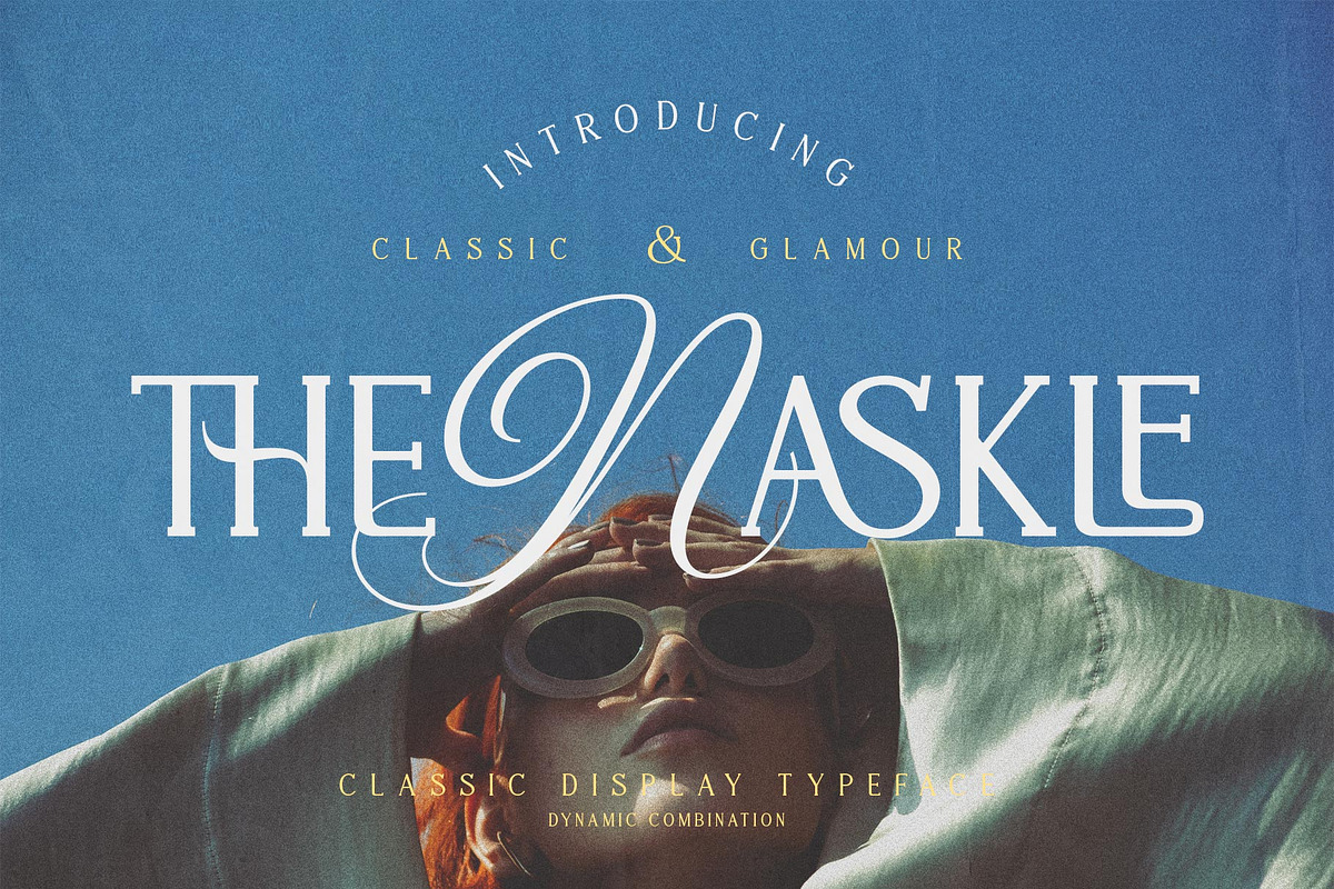 Thenaskle typeface, a Serif Font by alit design (Photo 1 of 16)