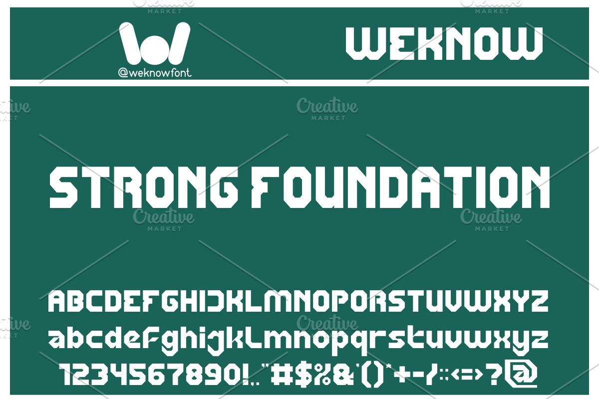 Original Insight font, a Font by weknow (Photo 5 of 8)