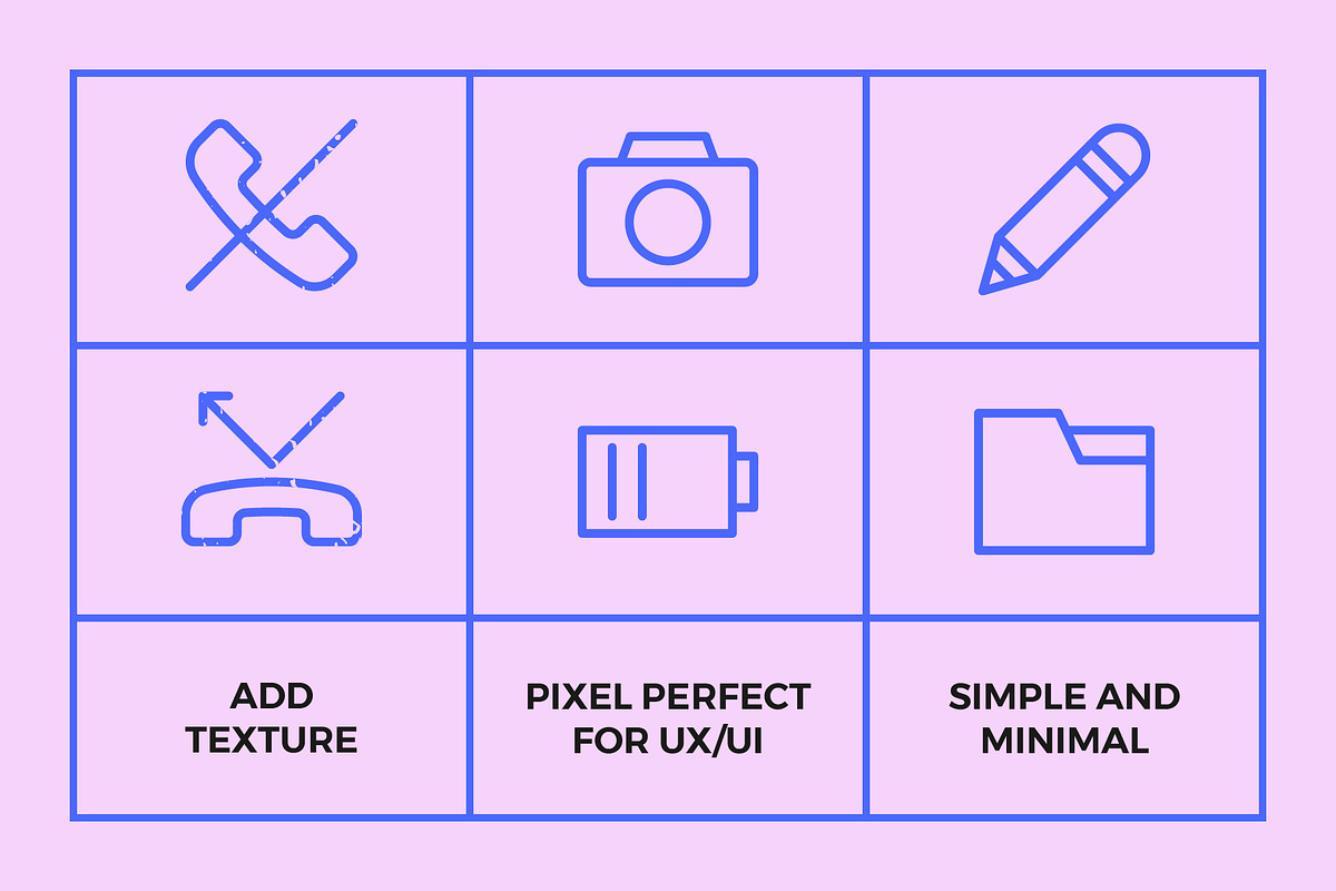 User Interface Line Icons, an Outline Icon by Abstracto-Create (Photo 3 of 9)