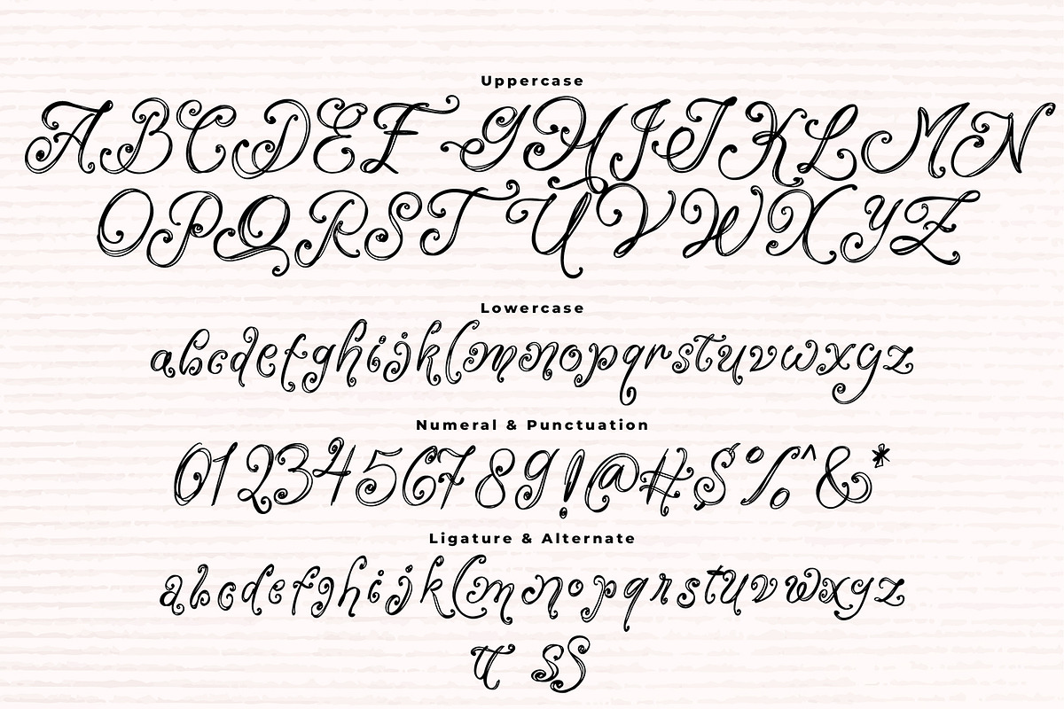 Rolling Scribless Curly Scribble, a Handwritten Font by Haps Space (Photo 15 of 15)