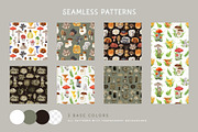 Mushrooms Watercolor Clipart, a Food Illustration by AnitaPol (Thumbnail 20 of 24)