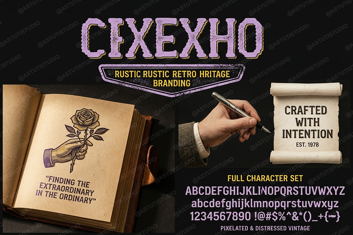 Caxexo - Modern Elegant Serif, a Serif Font by Astuti Studio (Photo 16 of 25)