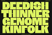 BN Giant, a Sans Serif Font by Bnick (Thumbnail 9 of 19)