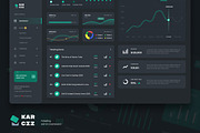 Event Ticketing Admin Dashboard UI, an UI Kit Template by peterdraw (Thumbnail 2 of 4)