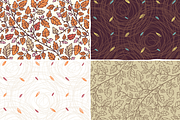 Autumn patterns, a Pattern Graphic by Dreaming_Lucy (Thumbnail 2 of 3)