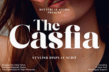 The Casfia - Elegant Serif Typeface