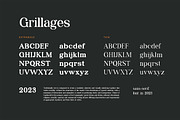 Grillages Modern Serif Font, a Serif Font by UICreative (Thumbnail 8 of 11)