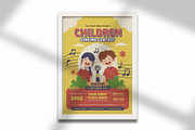 Children Singing Contest Flyer, a Flyer Template by Huge Dream Studio (Thumbnail 5 of 5)