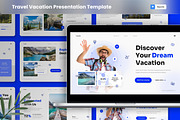 Travel Vacation Keynote Template, a Presentation Template by MtvtdArt (Thumbnail 1 of 6)