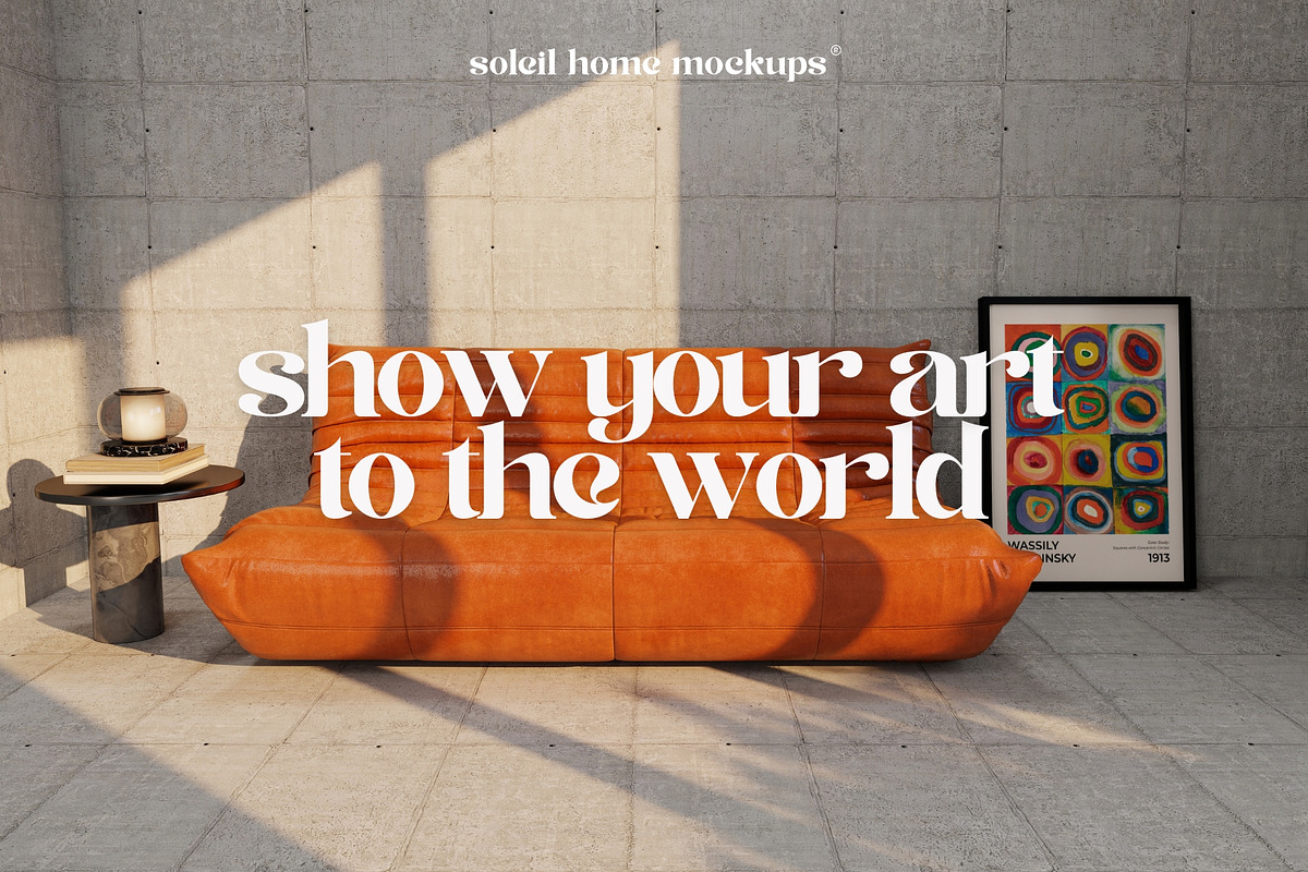 ROSALIA | Concrete Frame Mockup Set, a Household Mockup by SoleilHomeMockups (Photo 9 of 11)
