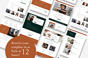 WIX Website for Coaches, a Wix Template by CreatedbyVision LLC (Thumbnail 2 of 9)
