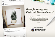 6 Procreate Artwork Mockups, a Print Template by Drifter Studio PrintShop (Thumbnail 3 of 5)